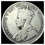 1919 Canada Silver 50 Cents LIGHTLY CIRCULATED