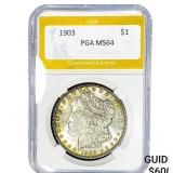 1903 Morgan Silver Dollar PGA MS64