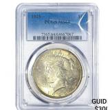 1925 Silver Peace Dollar PCGS MS64