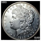 1893 Morgan Silver Dollar