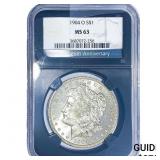1904-O Morgan Silver Dollar NGC MS63