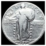 1927-S Silver Standing Liberty Quarter  LIGHTLY C