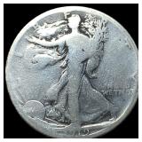 1919-S Silver Walking Liberty Half Dollar  NICELY