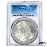 1883-O Morgan Silver Dollar PCGS MS64