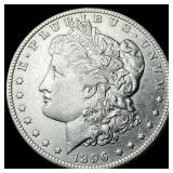1896-O Silver Morgan Dollar CLOSELY  UNCIRCULATED