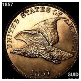 1857 Flying Eagle Cent CHOICE BU
