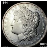 1894 Morgan Silver Dollar CLOSELY UNCIRCULATED