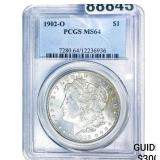 1902-O Morgan Silver Dollar PCGS MS64