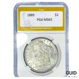 1889 Morgan Silver Dollar PGA MS63