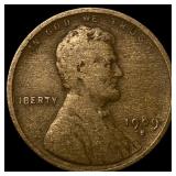 1909-S Lincoln Wheat Cent NEARLY UNCIRCULATED