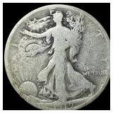 1919-D Silver Walking Liberty Half Dollar  NICELY