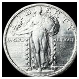 1917-D Type 2 Standing Liberty Quarter  UNCIRCULA