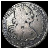 1802-Mo FM Silver 8 Reales HIGH GRADE