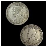 1919 Canada Silver 50 Cents LIGHTLY CIRCULATED
