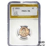 1913 Wheat Cent PGA PR65+ RB