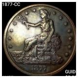 1877-CC Silver Trade Dollar HIGH GRADE