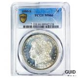 1880-S Morgan Silver Dollar PCGS MS66