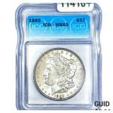 1893 Morgan Silver Dollar ICG MS63