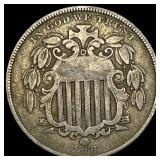 1868 Shield Nickel NICELY CIRCULATED