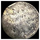 1857 Silver Three-Cent Piece NICELY CIRCULATED