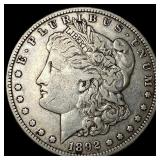 1892-S Silver Morgan Dollar NEARLY UNCIRCULATED