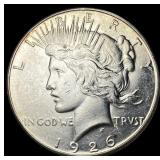 1926 Peace Silver Dollar CLOSELY UNCIRCULATED