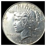 1934 Silver Peace Dollar HIGH GRADE