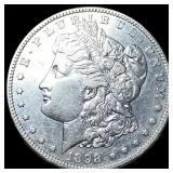 1898 Silver Morgan Dollar NEARLY UNCIRCULATED