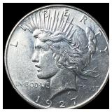 1927-S Silver Peace Dollar UNCIRCULATED