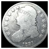 1831 Capped Bust Half Dollar NICELY CIRCULATED