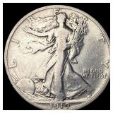 1919-S Silver Half Dollar LIGHTLY CIRCULATED
