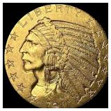 1911 Indian Head Half Eagle $5 Gold UNCIRCULATED
