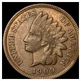 1909 Indian Head Cent NEARLY UNCIRCULATED