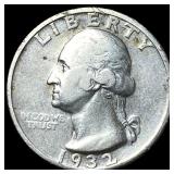 1932-S Silver Washington Quarter LIGHTLY CIRCULATE