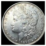 1878-S Silver Morgan Dollar NEARLY UNCIRCULATED