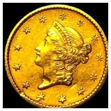 1852-C Gold $1 Liberty Head HIGH GRADE