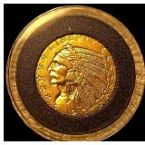 1910 Indian Head Half Eagle $5 Gold CLOSELY UNCIRC
