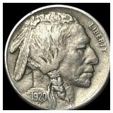 1920-S Buffalo Nickel NEARLY UNCIRCULATED