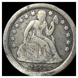 1842-O Seated Liberty Dime NICELY CIRCULATED