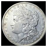 1885-S Silver Morgan Dollar NEARLY UNCIRCULATED