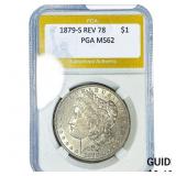 1879-S REV 78 Morgan Silver Dollar PGA MS62