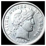 1895 Silver Barber Dime CLOSELY UNCIRCULATED