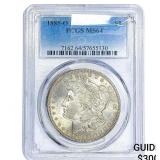 1885-O Morgan Silver Dollar PCGS MS64