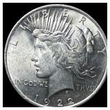 1922 Silver Peace Dollar UNCIRCULATED