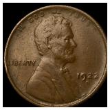 1922-D Lincoln Wheat Cent CLOSELY UNCIRCULATED
