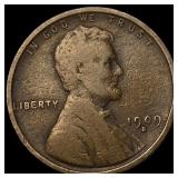 1909-S Lincoln Wheat Cent NICELY CIRCULATED