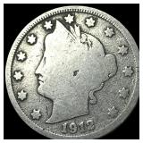 1912 Liberty Head Nickel NICELY CIRCULATED