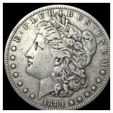 1884-S Silver Morgan Dollar LIGHTLY CIRCULATED