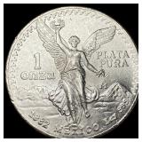 1982 Mexico Silver 1 Onza Libertad SUPERB GEM BU