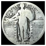 1927-D Silver Standing Liberty Quarter NICELY CIRC